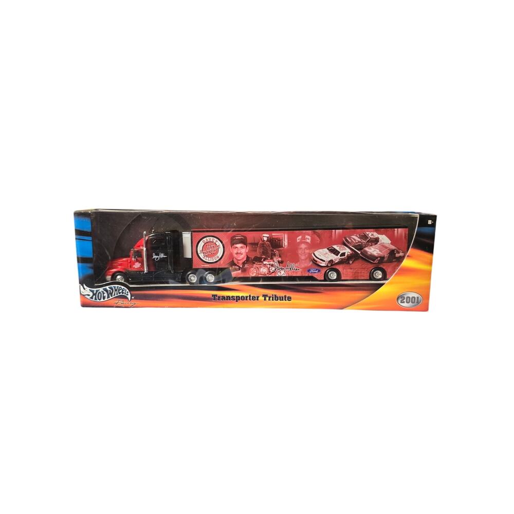 Hot Wheels Racing 2001 Transporter Tribute Davey Allison Alabama Gang Hauler